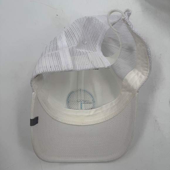 White‎ Trucker Hat The Plantation Course Kapalua Bay Golf Mesh Back Adjustable - Picture 10 of 10